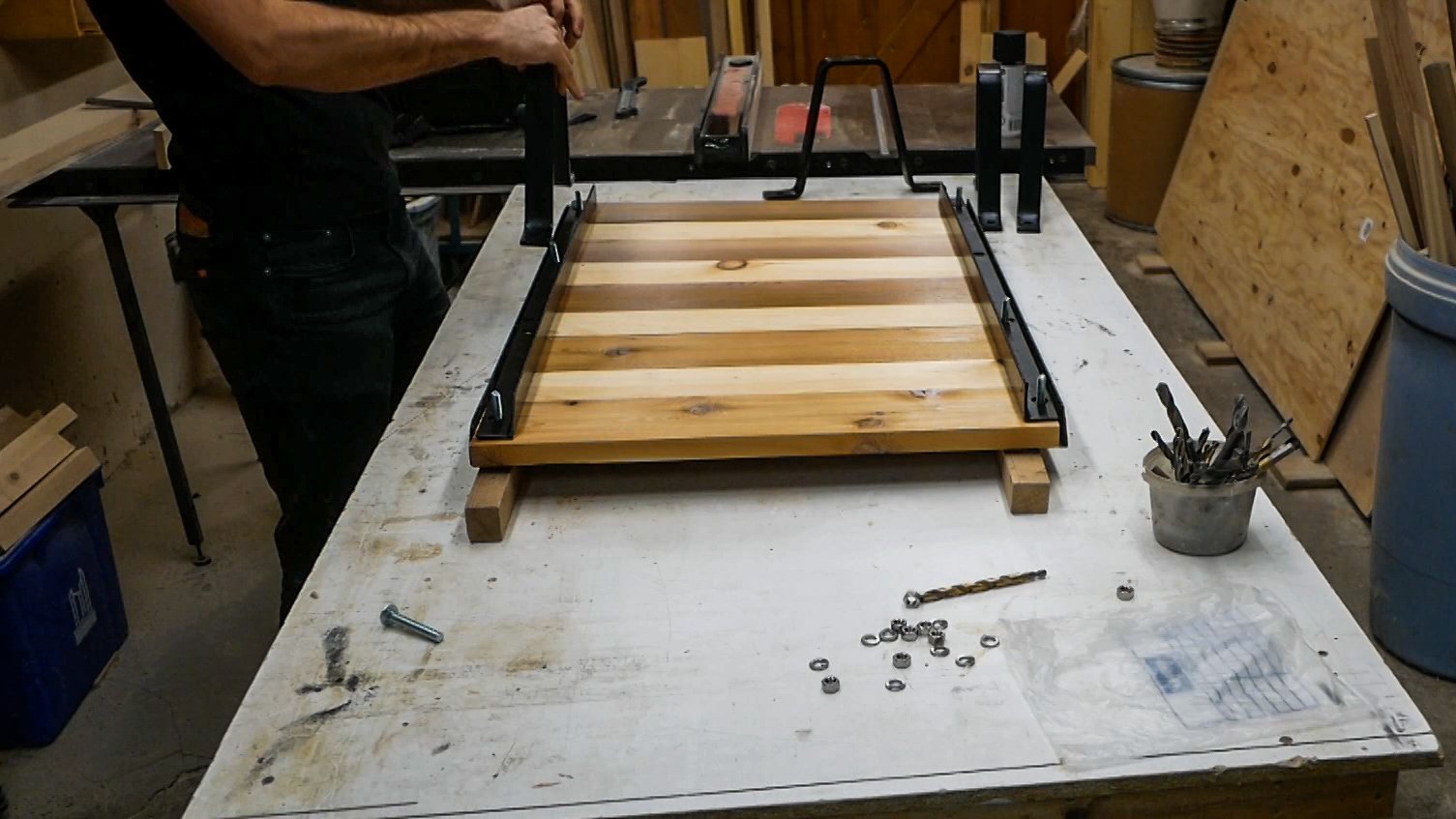 Industrial Stacking Cart Table (26 of 33)