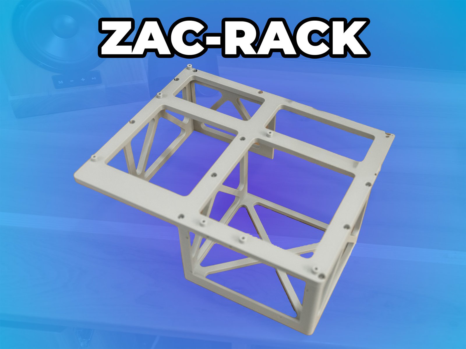 The Zac-Rack 3D Printable ATX Test Bench